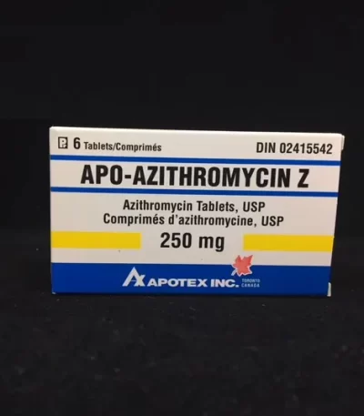 apotex azithromycin 250mg anti biotic