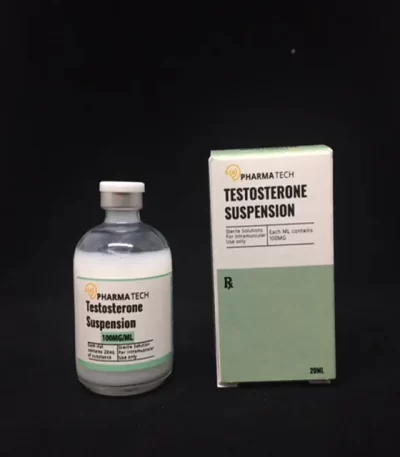 pharma tech labs testosterone suspension 100mg 20ml